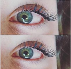 Schwungvolle Wimpern